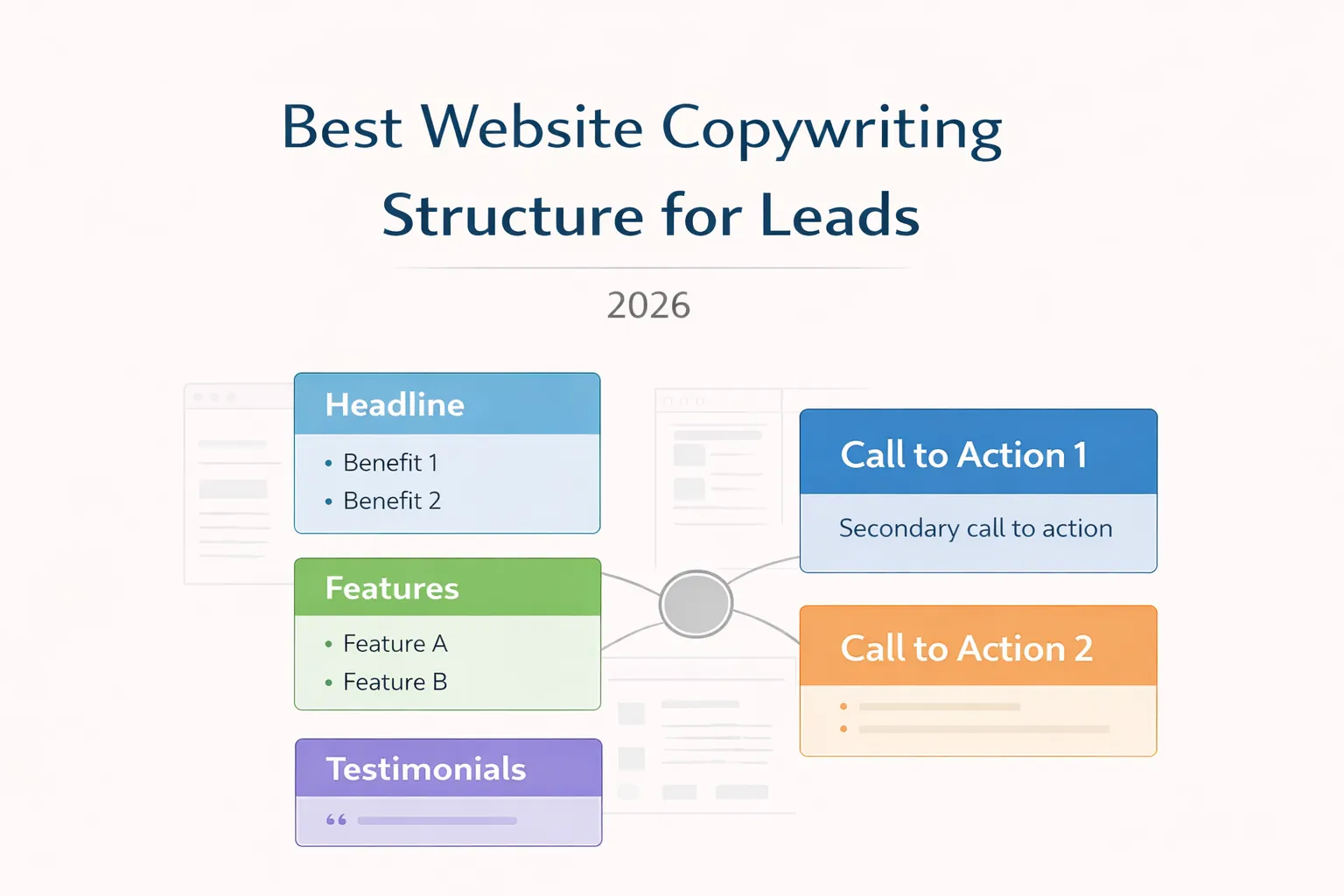 Best Website Copywriting Structure for Leads (2026)