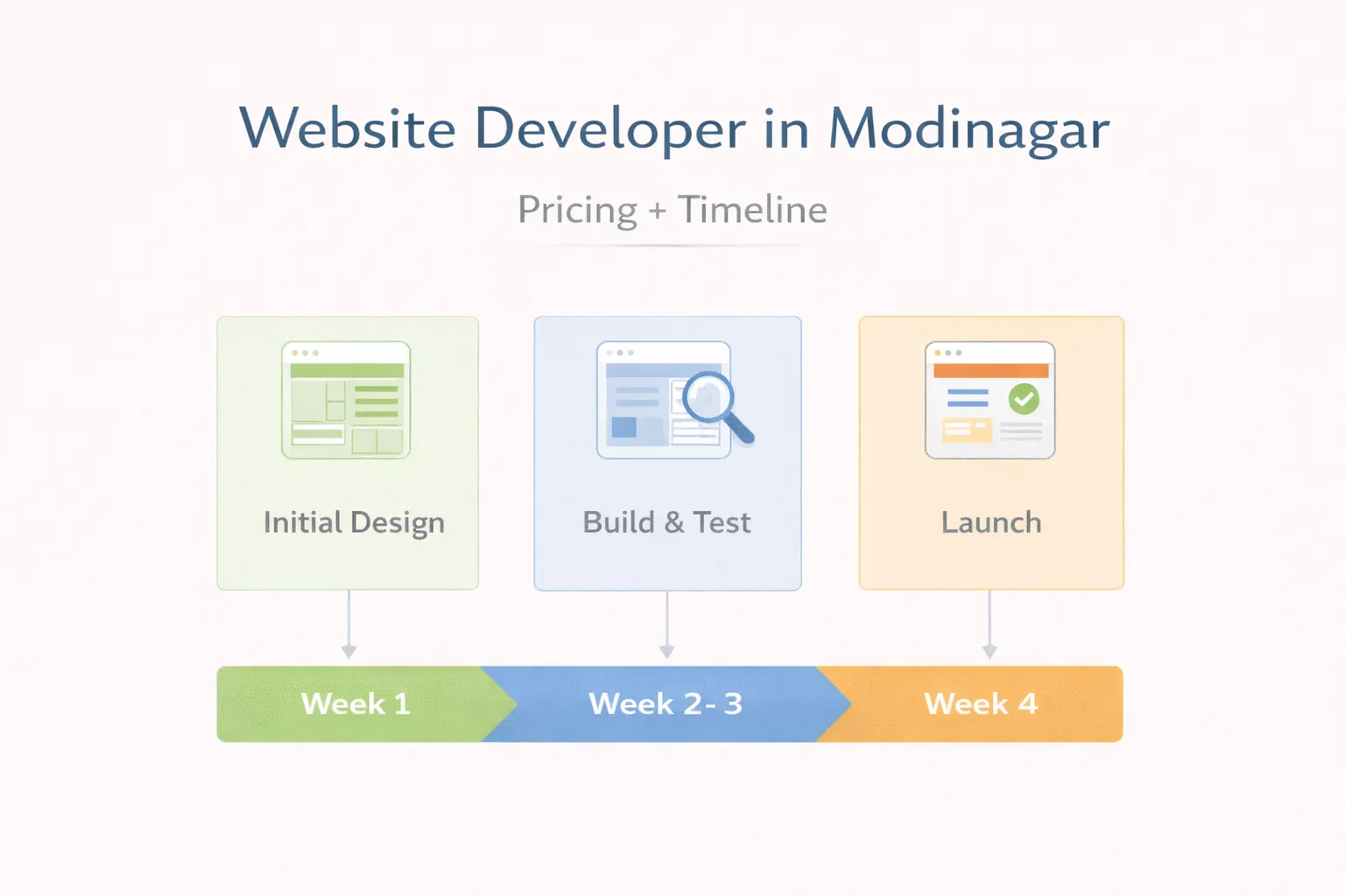 Website Developer in Modinagar (2026): Pricing, Timeline, and What to Build First