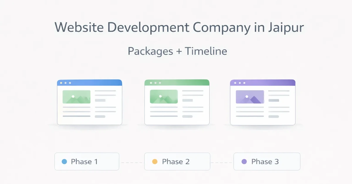 Website development company in Jaipur cover