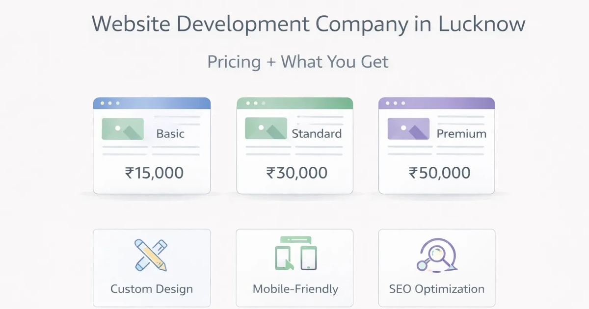 Website development company in Lucknow cover