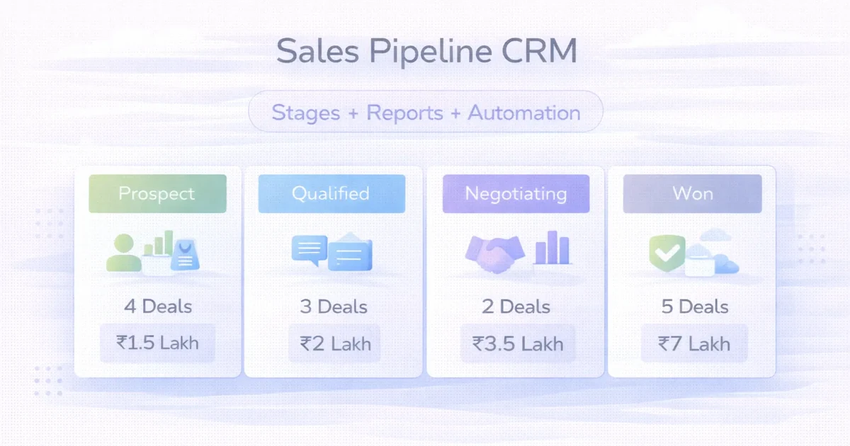 Sales pipeline CRM cover