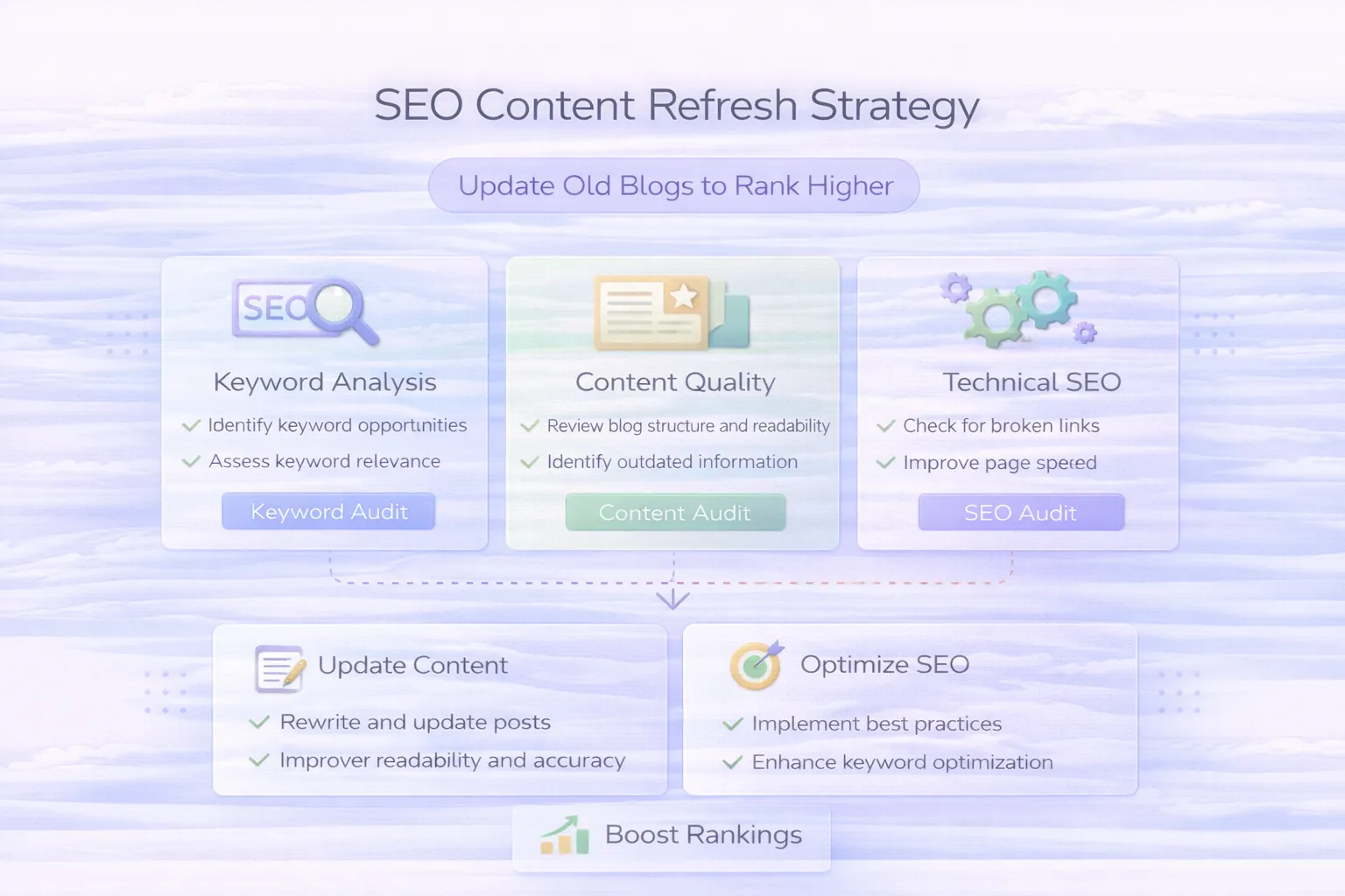 SEO Content Refresh Strategy (Update Old Blogs to Rank Higher)