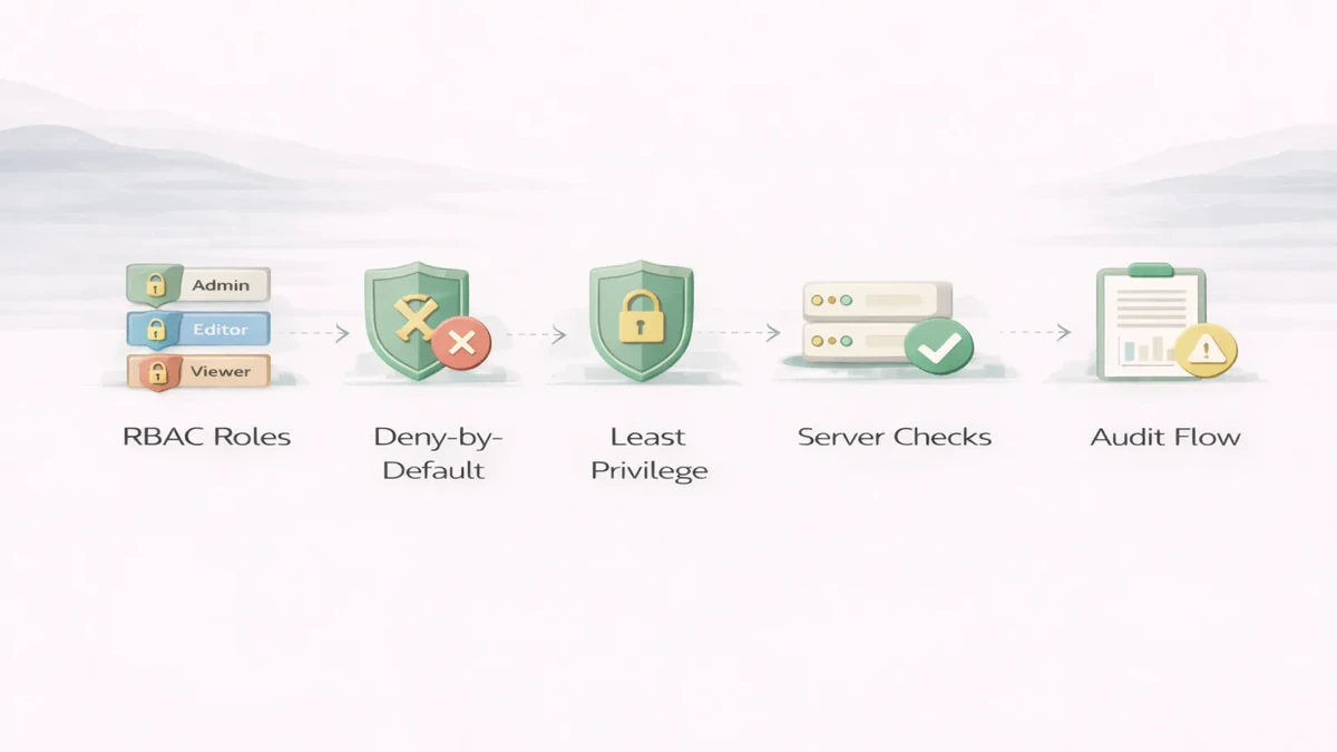 RBAC security infographic