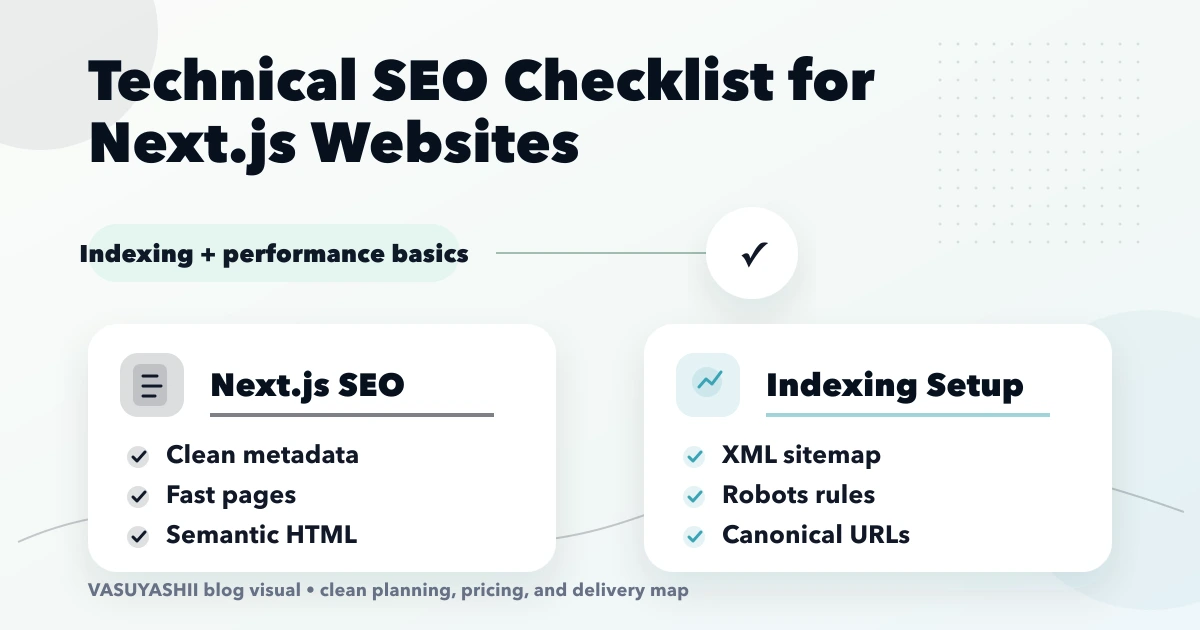 Technical SEO Checklist for Next.js Websites