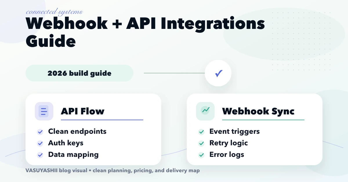 Webhook + API Integrations Guide (2026)