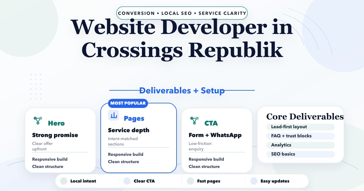 Website Developer in Crossings Republik (2026)