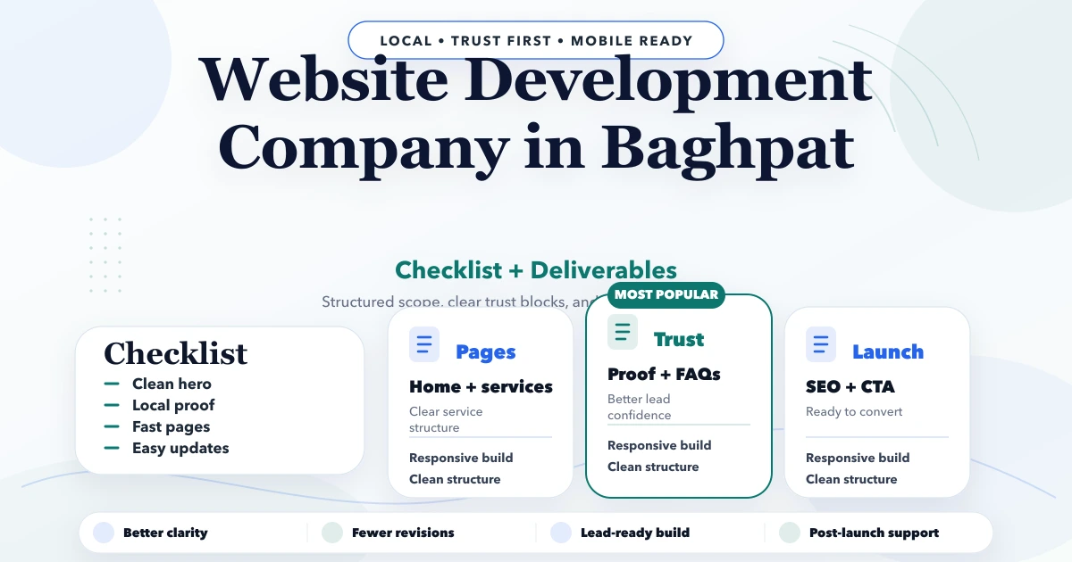 Website Development Company in Baghpat (2026)