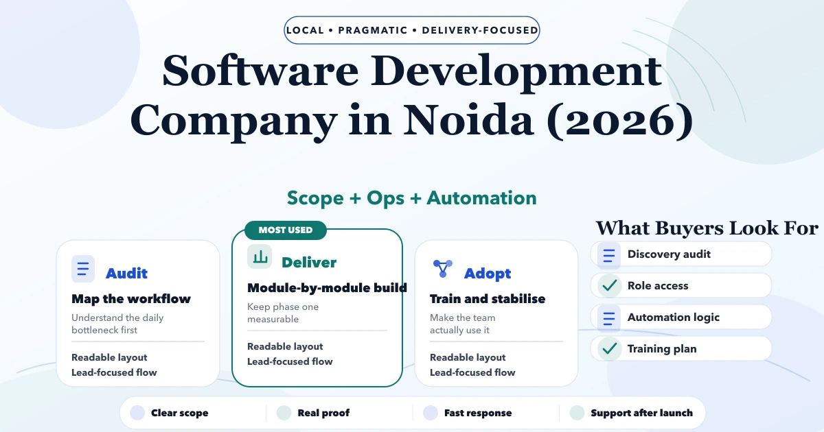 Software Development Company in Noida (2026)