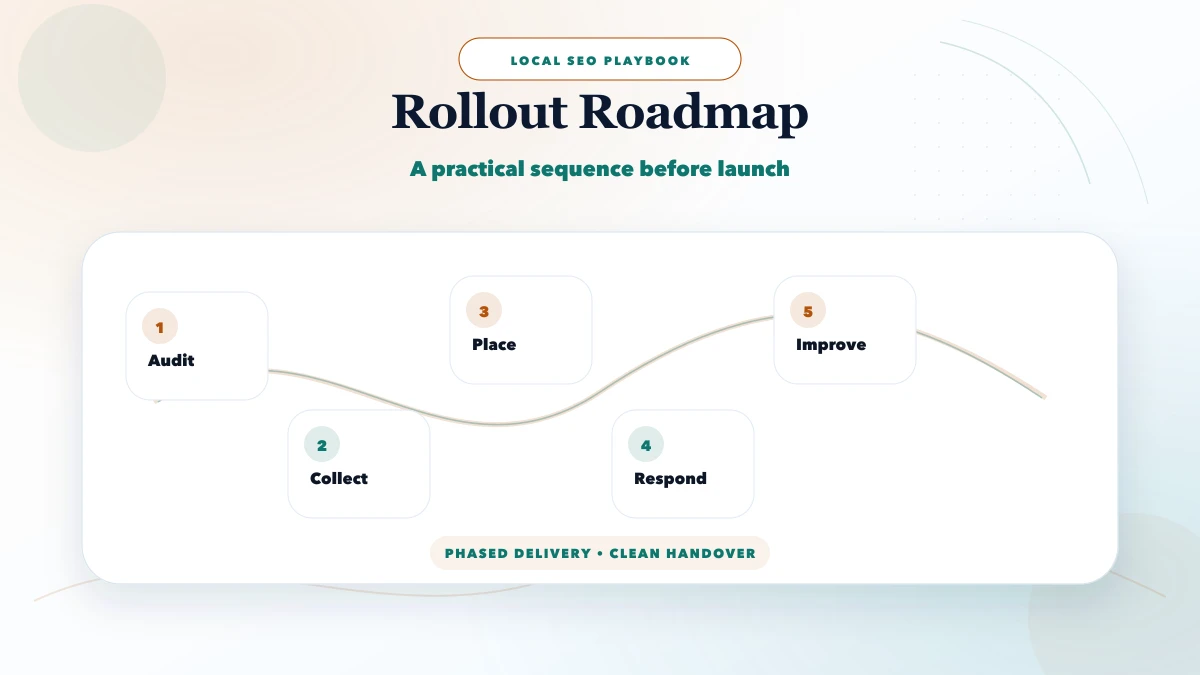 Reviews and trust signals that impact rankings roadmap