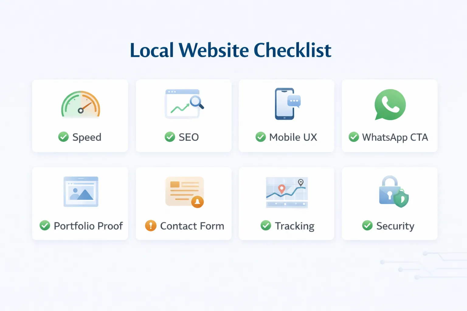 Local Website Checklist