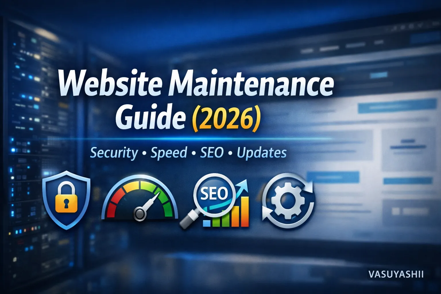 Website Maintenance Guide (2026): Monthly Checklist for Speed, Security, SEO & Updates