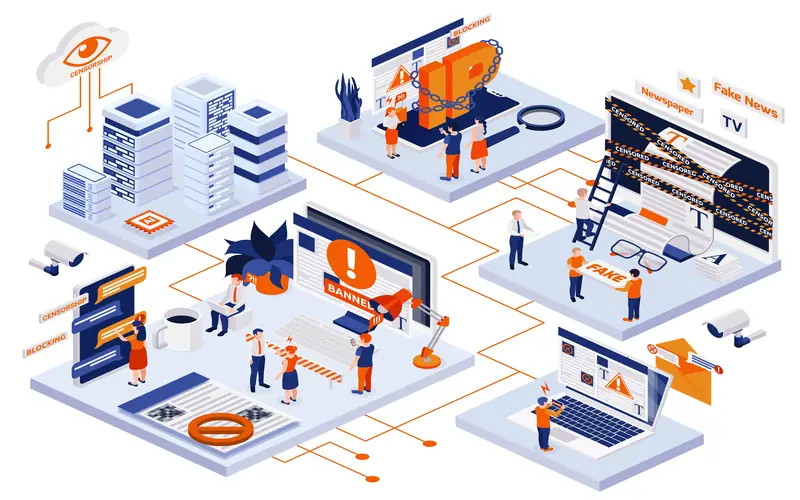 Software dashboard illustration